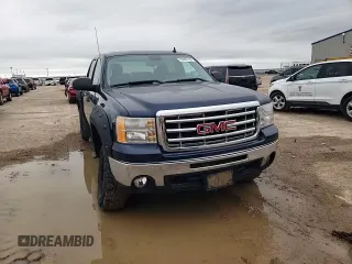 2011 GMC Sierra 1500 SLE with VIN 3GTP2VE33BG217209, listed as a Copart auction lot 55062735 with 160,311 mi miles and Salvage title. Bid and sale history available at DreamBid. Image 13.