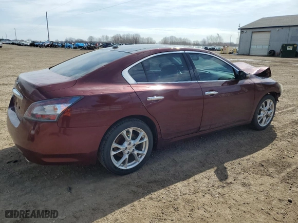 2012 Nissan Maxima 3.5 S with VIN 1N4AA5AP2CC840767, listed as a Copart auction lot 49858545 with 138,733 mi miles and Clean Title. Bid and sale history available at carsss.com. Image 3.