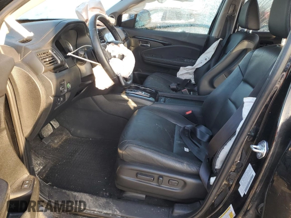 2022 Honda Pilot Touring 7-Passenger with VIN 5FNYF6H60NB100721, listed as a Copart auction lot 41966595 with 0 mi miles and Salvage Title. Bid and sale history available at carsss.com. Image 7.