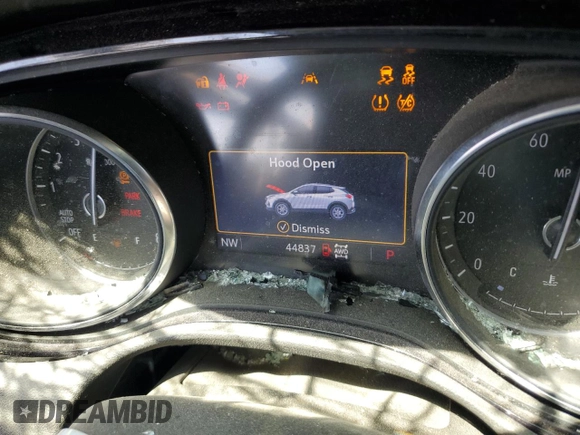 2020 Buick Encore GX Preferred with VIN KL4MMCSL8LB119349, listed as a Copart auction lot 59854525 with 44,837 mi miles and Salvage title. Bid and sale history available at DreamBid. Image 9.