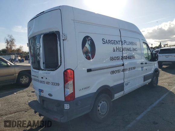 2015 Ford Transit с VIN 1FTYR2XG9FKA54112, выставлен на аукционе Copart как лот 42749945 с пробегом 165 634 миль миль и Списание • Salvage title. История ставок и продаж доступна на DreamBid. Изображение 3.