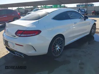 2020 Mercedes-Benz C 63 S AMG with VIN WDDWJ8HB8LF946608, listed as a IAAI auction lot 41162275 with 45,499 mi miles and . Bid and sale history available at DreamBid. Image 4.