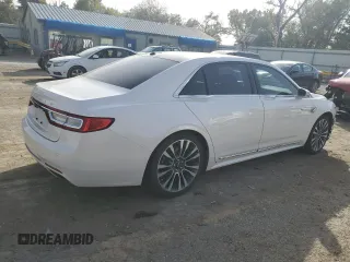 2017 Lincoln Continental Select with VIN 1LN6L9SK1H5637624, listed as a Copart auction lot 77758454 with 67,308 mi miles and Salvage Title. Bid and sale history available at carsss.com. Image 3.