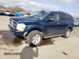 2005 Dodge Durango SLT with VIN 1D4HB48D35F555561, listed as a Copart auction lot 44459135 with 237,279 mi miles and Salvage title. Bid and sale history available at DreamBid. Image 1.
