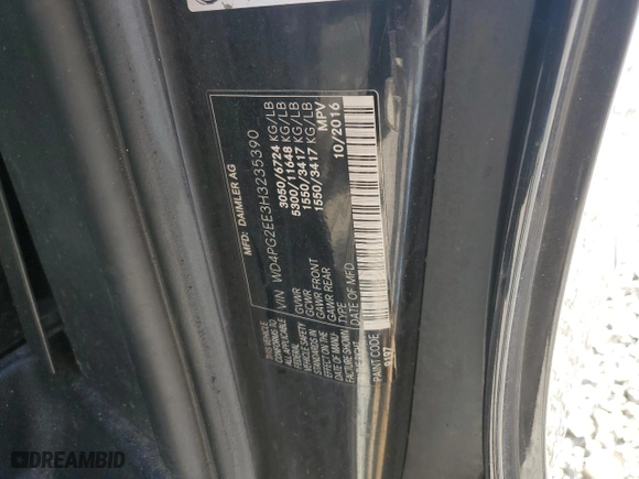 2017 Mercedes-Benz Metris Passenger Van with VIN WD4PG2EE3H3235390, listed as a Copart auction lot 79479244 with NaN miles and Clean Title. Bid and sale history available at carsss.com. Image 13.