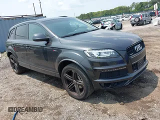 2014 Audi Q7 S line Prestige with VIN WA1DGAFE5ED006957, listed as a IAAI auction lot 42488440 with 123,814 mi miles and . Bid and sale history available at DreamBid. Image 1.