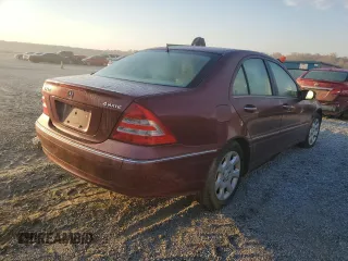 2005 Mercedes-Benz C 240 with VIN WDBRF81J65F650076, listed as a Copart auction lot 78183054 with Not Provided miles and Salvage Title. Bid and sale history available at DreamBid. Image 3.