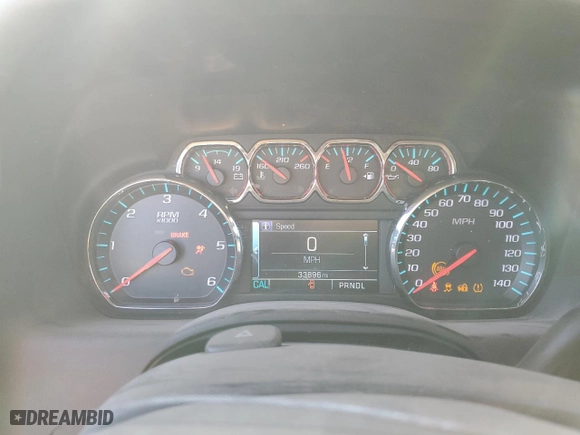 2018 Chevrolet Tahoe Commercial with VIN 1GNSKFEC0JR126193, listed as a Copart auction lot 73133434 with 33,896 mi miles and Clean Title. Bid and sale history available at carsss.com. Image 9.