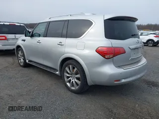 2013 Infiniti QX56 with VIN JN8AZ2NE4D9060217, listed as a IAAI auction lot 41622879 with 212,000 mi miles and . Bid and sale history available at DreamBid. Image 3.