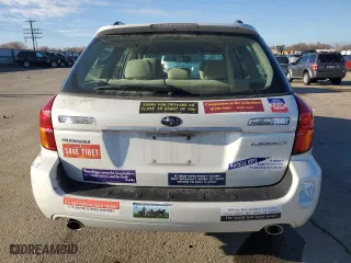 2007 Subaru Legacy Wagon Special Edition with VIN 4S3BP616077320530, listed as a Copart auction lot 83828124 with 57,683 mi miles and Salvage Title. Bid and sale history available at carsss.com. Image 6.