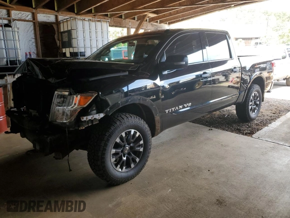 2018 Nissan Titan Pro-4X z VIN 1N6AA1E51JN531463, wystawiony jako Copart lot #52995885 z przebiegiem 62 873 mil mil oraz Szkoda całkowita • Salvage title. Historia ofert i sprzedaży dostępna na DreamBid. Obrazek 1.