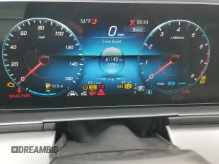 2021 Mercedes-Benz GLE 450 with VIN 4JGFB5KB4MA489157, listed as a Copart auction lot 55147755 with 61,145 mi miles and Salvage title. Bid and sale history available at DreamBid. Image 9.
