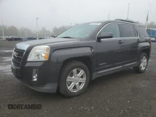 2015 GMC Terrain SLT with VIN 2GKFLXEKXF6250158, listed as a Copart auction lot 55466585 with 105,766 mi miles and Clean Title. Bid and sale history available at carsss.com. Image 1.