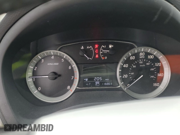 2015 Nissan Sentra SV with VIN 3N1AB7AP1FL672585, listed as a Copart auction lot 49701465 with 116,863 mi miles and Salvage Title. Bid and sale history available at DreamBid. Image 9.