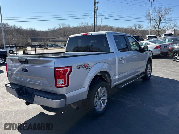 2017 Ford F-150 XL with VIN 1FTEW1EF7HKE25402, listed as a Copart auction lot 48723845 with 177,021 mi miles and Clean Title. Bid and sale history available at carsss.com. Image 4.