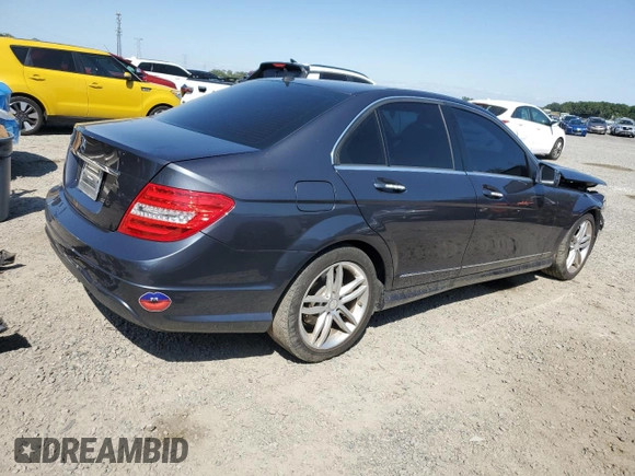 2013 Mercedes-Benz C-Class C 250 Sport with VIN WDDGF4HB1DR277080, listed as a Copart auction lot 52171195 with 130,012 mi miles and Salvage Title. Bid and sale history available at carsss.com. Image 3.