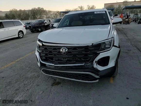 2024 Volkswagen Atlas Cross Sport 2.0T SE w/Technology with VIN 1V2KE2CA4RC239068, listed as a Copart auction lot 88169345 with 6,318 mi miles and Salvage Title. Bid and sale history available at carsss.com. Image 14.