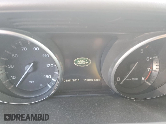 2015 Land Rover Range Rover Sport HSE with VIN SALWR2VF4FA508170, listed as a Copart auction lot 55608405 with 116,946 mi miles and Clean Title. Bid and sale history available at DreamBid. Image 9.