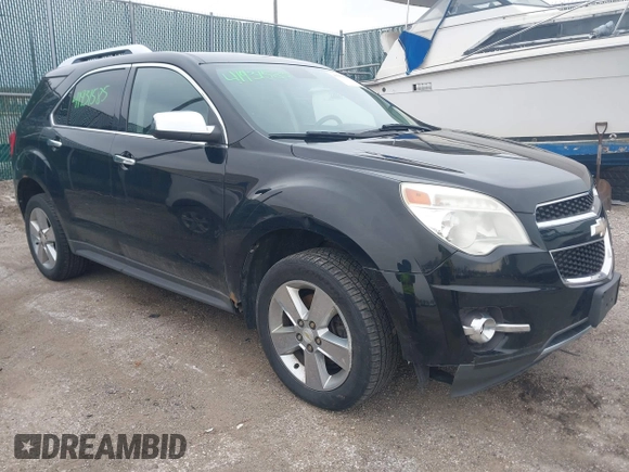 2012 Chevrolet Equinox LT w/2LT with VIN 2GNFLNEK8C6145802, listed as a IAAI auction lot 41931585 with 107,862 mi miles. Bid and sale history available at carsss.com. Image 1.