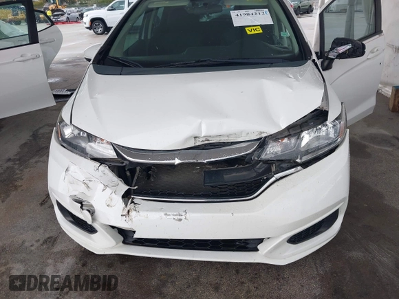 2018 Honda Fit LX with VIN 3HGGK5H49JM734620, listed as a IAAI auction lot 41984212 with 106,427 mi miles. Bid and sale history available at carsss.com. Image 6.
