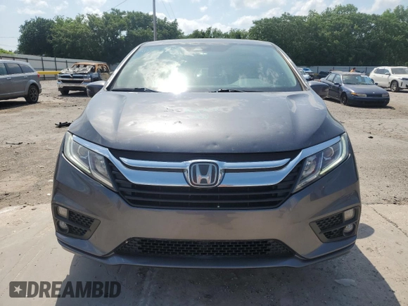 2020 Honda Odyssey EX-L с VIN 5FNRL6H7XLB003593, выставлен на аукционе Copart как лот 57576855 с пробегом 57 169 миль миль и Списание • Salvage title. История ставок и продаж доступна на DreamBid. Изображение 5.