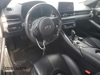 2020 Toyota GR Supra 3.0 with VIN WZ1DB4C06LW025616, listed as a Copart auction lot 72152934 with 0 mi miles and Salvage Title. Bid and sale history available at carsss.com. Image 8.