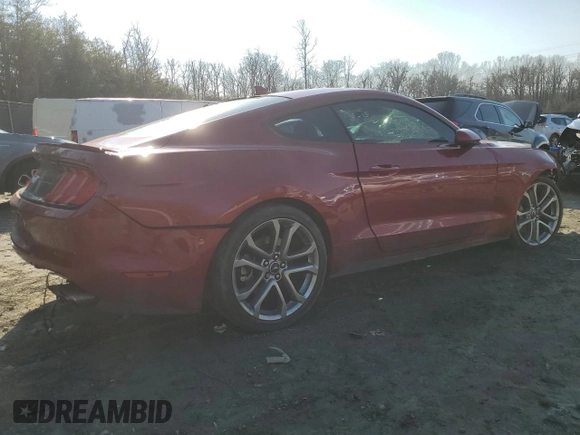 2022 Ford Mustang GT with VIN 1FA6P8CF0N5122491, listed as a Copart auction lot 43570605 with 18,876 mi miles and Salvage Title. Bid and sale history available at carsss.com. Image 3.