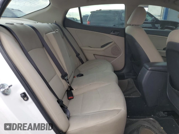 2013 Kia Optima LX with VIN KNAGM4A77D5440227, listed as a Copart auction lot 49470995 with 81,140 mi miles and Salvage Title. Bid and sale history available at carsss.com. Image 10.