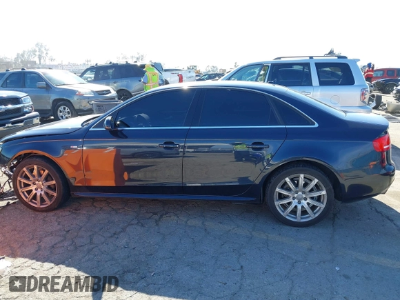 2012 Audi A4 2.0T Premium Plus with VIN WAUFFAFL8CA116686, listed as a IAAI auction lot 41878750 with 141,422 mi miles. Bid and sale history available at carsss.com. Image 15.