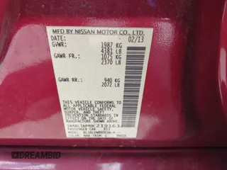 2013 Nissan Altima SL z VIN 1N4BL3AP4DC219163, wystawiony jako IAAI lot #42556550 z przebiegiem 217 491 mil mil oraz . Historia ofert i sprzedaży dostępna na DreamBid. Obrazek 9.