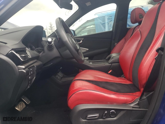 2019 Acura RDX w/A-Spec Pkg with VIN 5J8TC1H6XKL010136, listed as a Copart auction lot 47319425 with 0 mi miles and Salvage Title. Bid and sale history available at carsss.com. Image 7.
