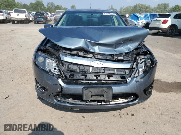 2012 Ford Fusion SE with VIN 3FAHP0HAXCR253493, listed as a Copart auction lot 63565455 with 126,582 mi miles and Salvage title. Bid and sale history available at DreamBid. Image 5.