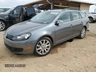2013 Volkswagen Jetta SportWagen S with VIN 3VWPP7AJXDM696232, listed as a Copart auction lot 48262495 with 129,801 mi miles and Salvage Title. Bid and sale history available at carsss.com. Image 1.