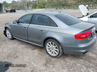 2014 Audi A4 Premium Plus with VIN WAUFFAFL7EA073770, listed as a IAAI auction lot 41655990 with 230,484 mi miles. Bid and sale history available at carsss.com. Image 3.