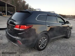 2019 Hyundai Santa Fe XL SE with VIN KM8SM4HF1KU299745, listed as a Copart auction lot 82123234 with 128,543 mi miles and Salvage Title. Bid and sale history available at carsss.com. Image 3.