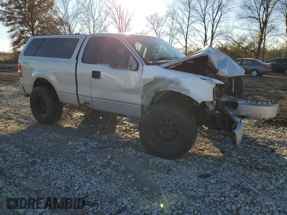 2005 Ford F-150 XL with VIN 1FTRF14WX5NA21751, listed as a Copart auction lot 80628494 with 236,866 mi miles and Salvage Title. Bid and sale history available at carsss.com. Image 4.