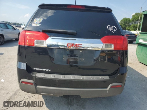 2013 GMC Terrain SLT with VIN 2GKALUEK0D6306324, listed as a Copart auction lot 62365165 with 184,897 mi miles and Salvage title. Bid and sale history available at DreamBid. Image 6.