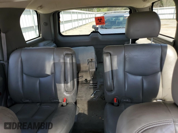 2005 Chevrolet Tahoe LT with VIN 1GNEC13T85R101175, listed as a Copart auction lot 49727485 with 187,301 mi miles and Salvage title. Bid and sale history available at DreamBid. Image 10.
