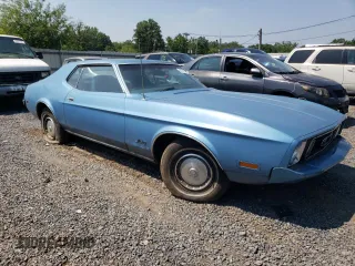 1973 Ford Mustang z VIN 3F01F249754, wystawiony jako Copart lot #60787365 z przebiegiem 183 147 mil mil oraz Czysty tytuł • Clean title. Historia ofert i sprzedaży dostępna na DreamBid. Obrazek 4.