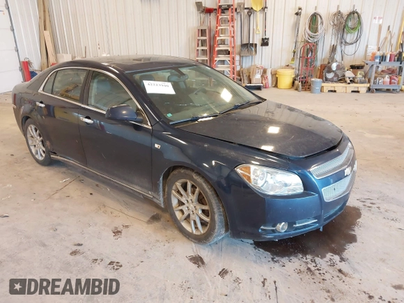 2008 Chevrolet Malibu LTZ with VIN 1G1ZK577684185525, listed as a IAAI auction lot 42223940 with 205,391 mi miles and . Bid and sale history available at DreamBid. Image 1.