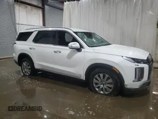 2025 Hyundai Palisade SEL z VIN KM8R2DGE9SU838674, wystawiony jako Copart lot #56101585 z przebiegiem 12 686 mil mil oraz Czysty tytuł • Clean title. Historia ofert i sprzedaży dostępna na DreamBid. Obrazek 4.