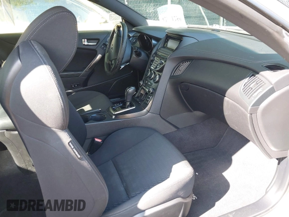 2014 Hyundai Genesis Coupe 2.0T with VIN KMHHT6KD1EU118163, listed as a IAAI auction lot 42311259 with 108,943 mi miles and . Bid and sale history available at DreamBid. Image 5.