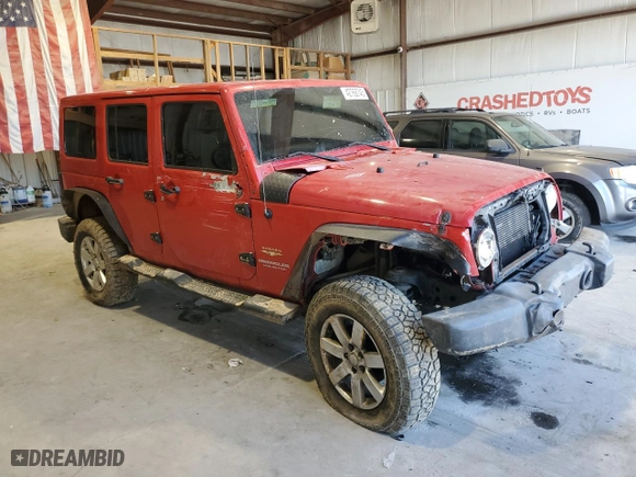 2012 Jeep Wrangler Unlimited Sahara with VIN 1C4BJWEG3CL179457, listed as a Copart auction lot 42768745 with 162,075 mi miles and Salvage Title. Bid and sale history available at carsss.com. Image 4.