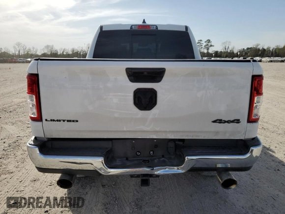 2023 Ram 1500 Limited with VIN 1C6SRFHT1PN576104, listed as a Copart auction lot 48064355 with 23,874 mi miles and Salvage title. Bid and sale history available at DreamBid. Image 6.