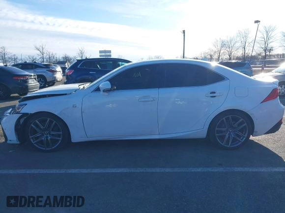 2020 Lexus IS with VIN JTHGA1D26L5108075, listed as a IAAI auction lot 41596808 with 27,054 mi miles. Bid and sale history available at carsss.com. Image 14.