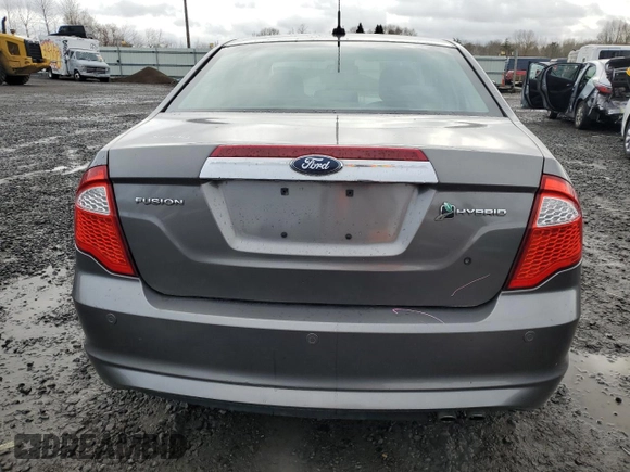 2010 Ford Fusion Hybrid with VIN 3FADP0L34AR288745, listed as a Copart auction lot 48958375 with 194,627 mi miles and Salvage Title. Bid and sale history available at DreamBid. Image 6.