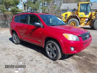 2010 Toyota RAV4 Sport with VIN JTMRF4DV9AD039201, listed as a IAAI auction lot 41859106 with 173,366 mi miles. Bid and sale history available at carsss.com. Image 1.