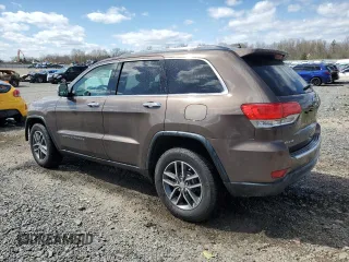 2017 Jeep Grand Cherokee Limited with VIN 1C4RJFBG2HC739169, listed as a Copart auction lot 52131165 with 86,015 mi miles and Salvage Title. Bid and sale history available at carsss.com. Image 2.