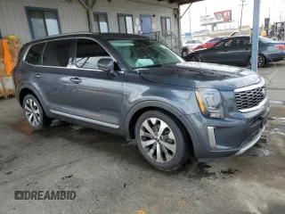 2020 Kia Telluride S with VIN 5XYP64HC7LG006959, listed as a Copart auction lot 55850595 with 74,974 mi miles and Salvage title. Bid and sale history available at DreamBid. Image 4.