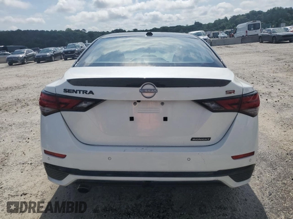2025 Nissan Sentra SR с VIN 3N1AB8DV2SY283192, выставлен на аукционе Copart как лот 60323945 с пробегом 11 300 миль миль и Списание • Salvage title. История ставок и продаж доступна на DreamBid. Изображение 6.